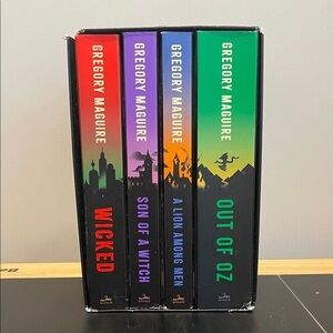 Gregory Maguire Book Set with Colorful Covers